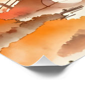 Brücke Erinnerungsanker Bibelvers  Poster (Ecke)