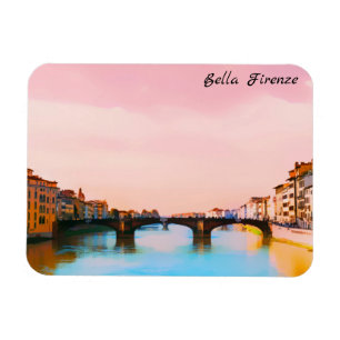 ** Brücke Firenze Florenz Italien AP12 Italienisc Magnet