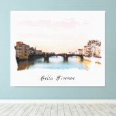 ** Brücke Firenze Florenz Italien AP12 Italienisch Leinwanddruck (Insitu (Holzboden))