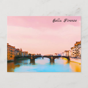 ** Brücke Firenze Florenz Italien AP12 Postkarte