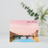 ** Brücke Firenze Florenz Italien AP12 Postkarte (Stehend Vorderseite)