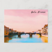 ** Brücke Firenze Florenz Italien AP12 Postkarte (Vorderseite)
