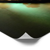 Brücke führt über die Wasserstraße ins Zentrum von Poster (Ecke)