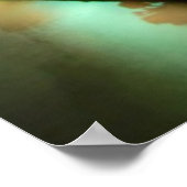 Brücke führt über die Wasserstraße ins Zentrum von Poster (Ecke)