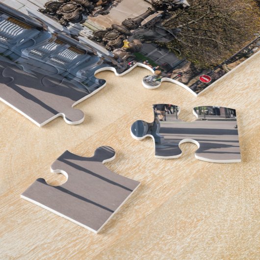 Brücke Grand Palais und Pont Alexandre III - Paris Puzzle (Seite)