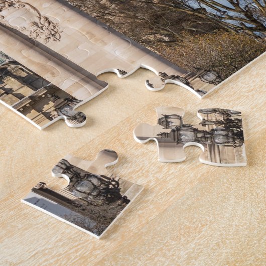 Brücke Grand Palais und Pont Alexandre III - Paris Puzzle (Seite)