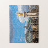 Brücke Grand Palais und Pont Alexandre III - Paris Puzzle (Vertikal)
