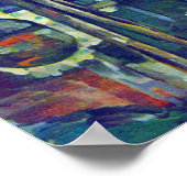 Brücke im Wald von Paul Cezanne Poster (Ecke)