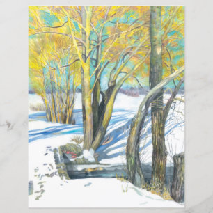 Brücke im Winter