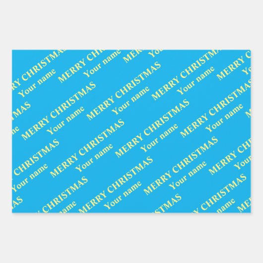 Brücke im Winter Aquarell Geschenkpapier Set (Vorderseite 3)