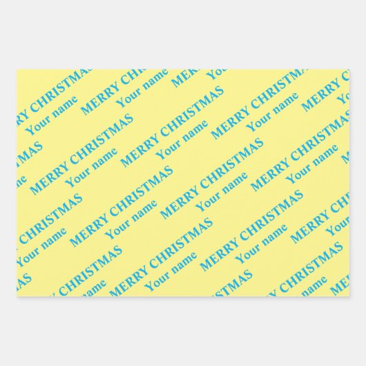 Brücke im Winter Aquarell Geschenkpapier Set (Vorderseite 2)