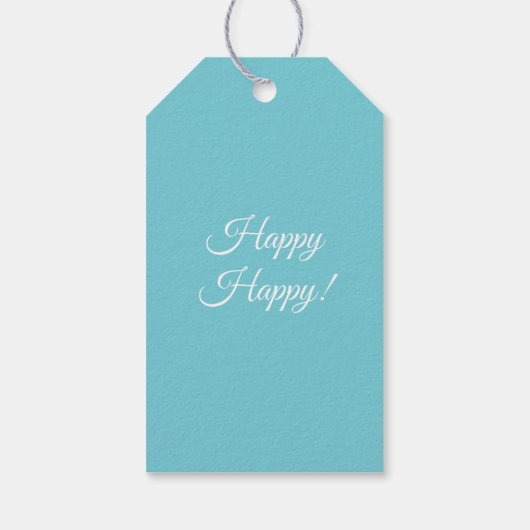 Brücke im Winter Geschenkanhänger (Rückseite)