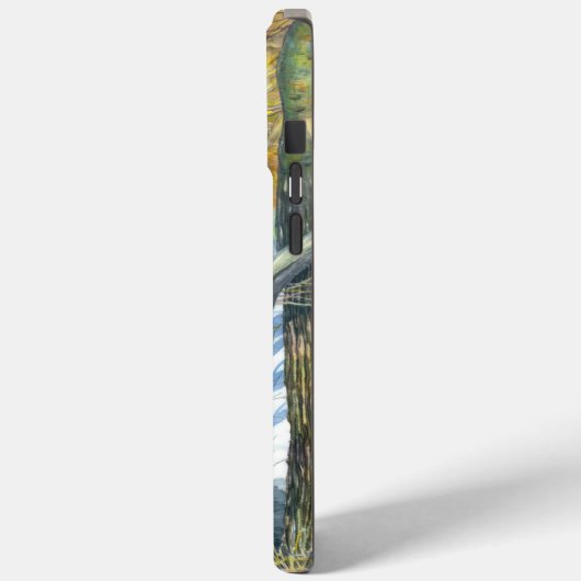 Brücke im Winter Wasserfarbe Case-Mate iPhone Hülle (Rückseite / Links)