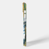 Brücke im Winter Wasserfarbe Case-Mate iPhone Hülle (Rückseite / Links)