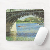 Brücke in Argenteuil bei Gustave Caillebotte Mousepad (Mit Mouse)
