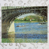 Brücke in Argenteuil bei Gustave Caillebotte Puzzle