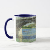 Brücke in Argenteuil bei Gustave Caillebotte Tasse (Links)