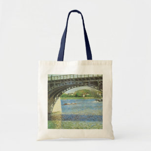 Brücke in Argenteuil bei Gustave Caillebotte Tragetasche