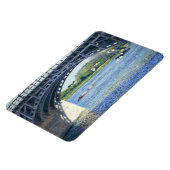 Brücke in Argenteuil in Frankreich Magnet (Linke Seite)