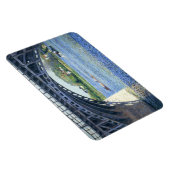 Brücke in Argenteuil in Frankreich Magnet (Rechte Seite)