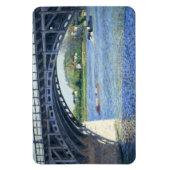 Brücke in Argenteuil in Frankreich Magnet (Vertikal)
