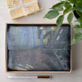 Brücke in Argenteuil (von Gustave Caillebotte) Seidenpapier (Geschenk)