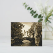 Brücke in Brügge Postkarte (Stehend Vorderseite)