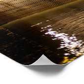 Brücke in Budapest Poster (Ecke)