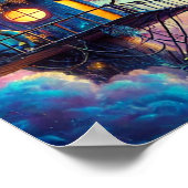 Brücke in die Zukunft Poster (Ecke)