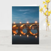 Brücke in Koblenz Deutschland Karte (Gelbe Blume)