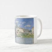 Brücke in Villeneu von Sisley Impressionist Paint Kaffeetasse (VorderseiteRechts)