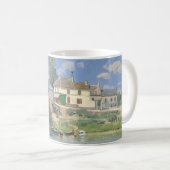 Brücke in Villeneu von Sisley Impressionist Paint Kaffeetasse (VorderseiteRechts)