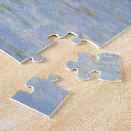 Brücke in Villeneu von Sisley Impressionist Paint Puzzle (Seite)