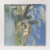 Brücke in Villeneu von Sisley Impressionist Paint Puzzle (Horizontal)