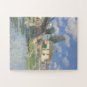 Brücke in Villeneu von Sisley Impressionist Paint Puzzle (Horizontal)