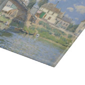 Brücke in Villeneu von Sisley Impressionist Paint Schneidebrett (Ecke)