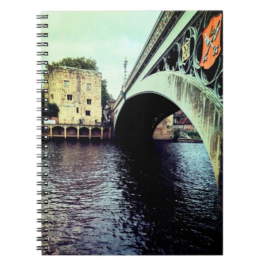 Brücke in York Notizblock (Vorderseite)