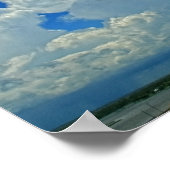 Brücke ins Nichts Poster (Ecke)