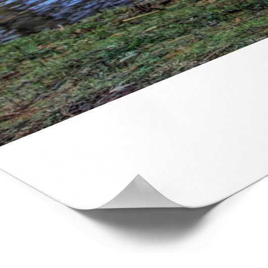 Brücke ins Nichts Poster (Ecke)