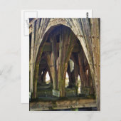 Brücke ins Nichts Postkarte (Vorne/Hinten)