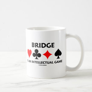 Brücke ist ein intellektuelles Spiel Kaffeetasse
