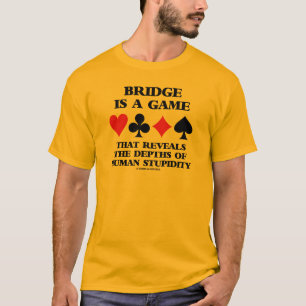 Brücke ist ein Spiel aufdeckt Tiefen der T-Shirt