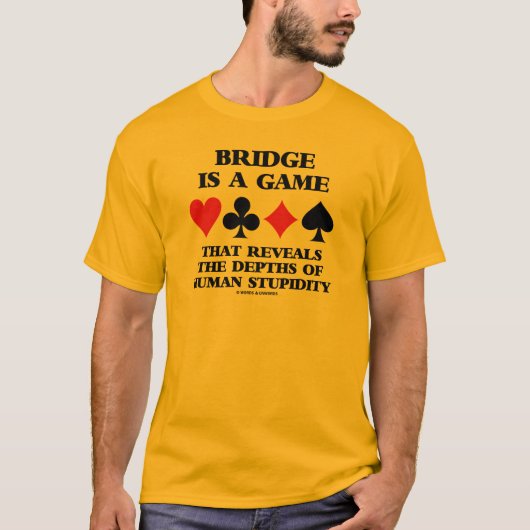 Brücke ist ein Spiel aufdeckt Tiefen der T-Shirt (Vorderseite)