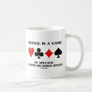 Brücke ist ein Spiel der spezifischen Kaffeetasse