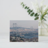 Brücke Istanbul Postkarte (Stehend Vorderseite)