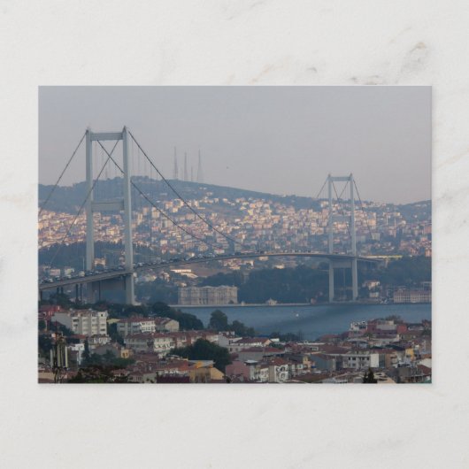 Brücke Istanbul Postkarte (Vorderseite)