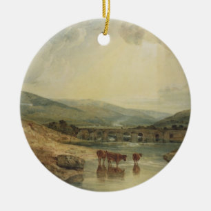 Brücke Josephs Mallord William Turner über wir Keramik Ornament