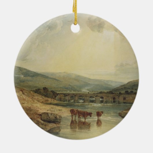 Brücke Josephs Mallord William Turner | über wir Keramik Ornament (Hinten)