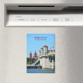 Brücke Lions St. Augustine, Florida Magnet (In Situ (Geschirrspüler))