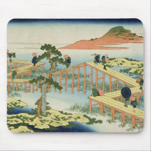 Brücke mit acht Teilen, Provinz von Mucawa, Japan, Mousepad